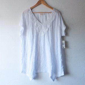 3/$10 💕 NWT Plus Size Bobbie Brooks boho top